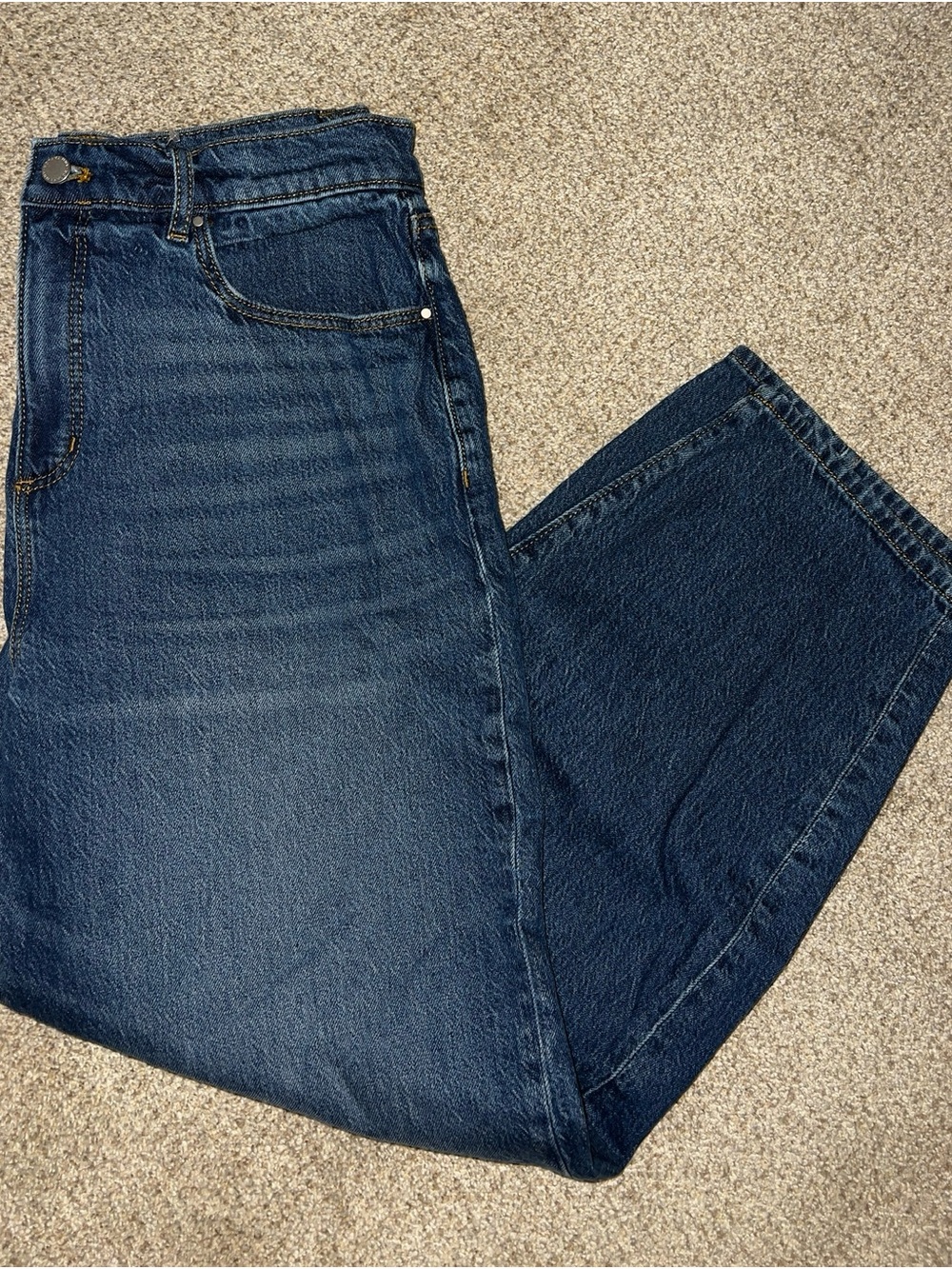Ann Taylor Relaxed Dark Blue Jeans size 8